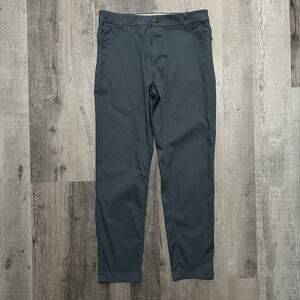 BIRDDOGS Slim Fit Chinos Built-In Liner Golf-to-Street Men's Blue Performance 32